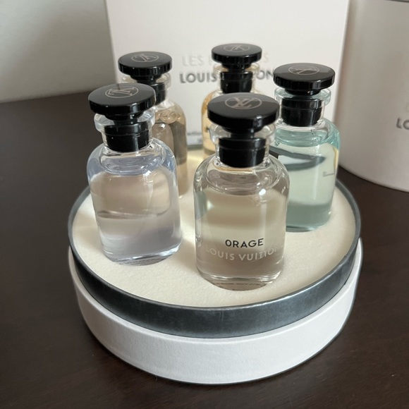 Louis Vuitton Mens Les Parfums Miniature Set 5 x 10ml - Picture 5 of 6